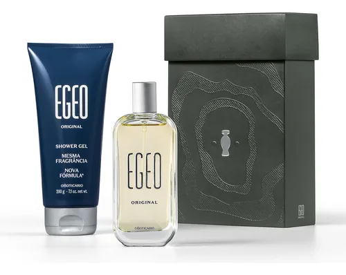 O boticario egeo original kit presente 2 itens