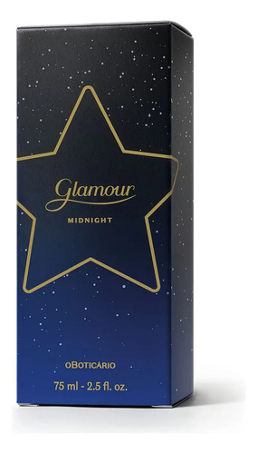 O Boticário Glamour Midnight Deo Colônia Feminino 75ml