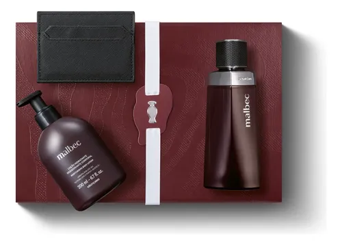 O Boticário Malbec Kit Presente 3 Itens