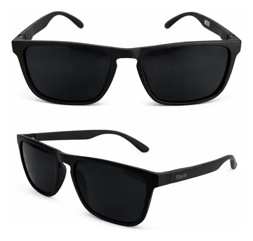 Óculos De Sol Masculino Quadrado Acetato Uv400 Original