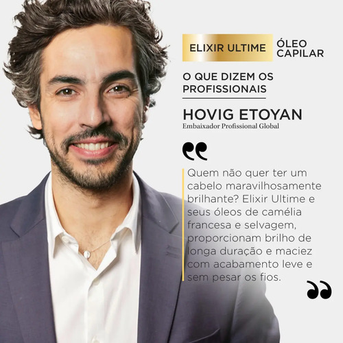 Óleo Capilar de Viagem Tamanho Mini Kérastase Elixir Ultime 30ml