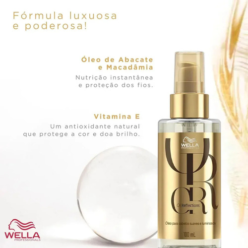 Óleo Capilar Oil Reflections Wella 100ml