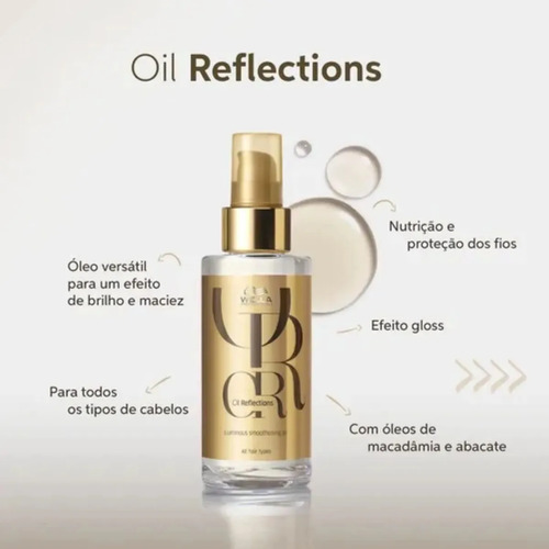 Óleo Capilar Oil Reflections Wella 100ml