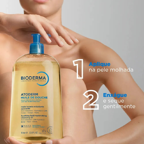 Óleo De Banho Higiene Hidratante Diária Atoderm 1l Bioderma