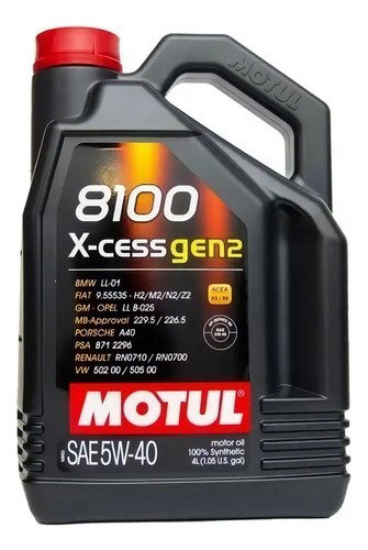 Oleo de motor motul sintetico 5w 40 para carrocaminhonete de