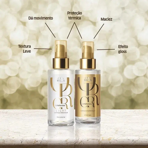 Óleo Finalizador Wella Oil Reflections Light 100ml