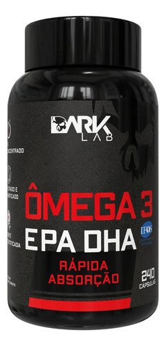 Omega 3 epa dha 240 capsulas dark lab