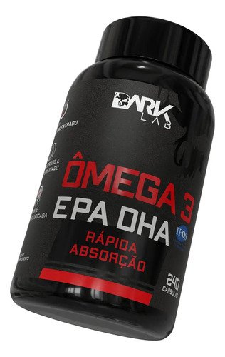 Ômega 3 Epa Dha 240 Cápsulas Dark Lab
