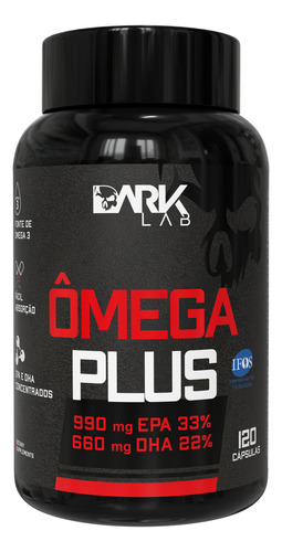 Omega plus 120 capsulas omega 3 dark lab