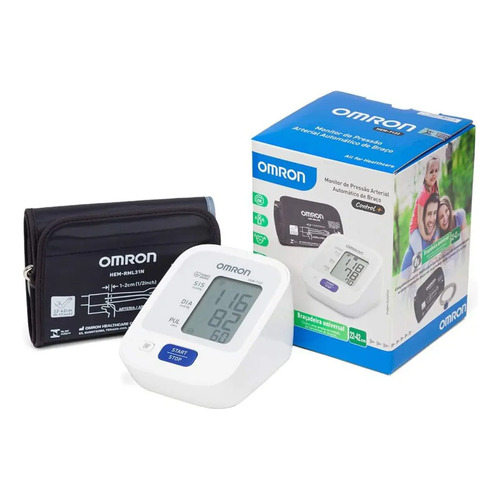 Omron HEM-7122 Medidor De Pressão Digital Pilha AA