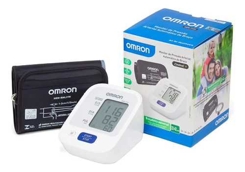 Omron HEM-7122 Medidor De Pressão Digital Pilha AA