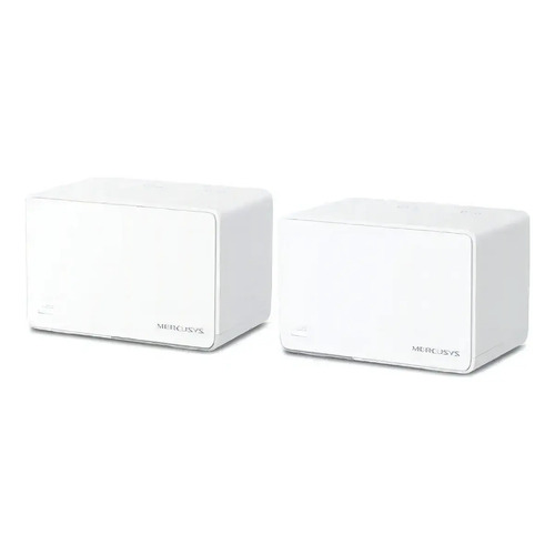 Pack 2 roteadores halo h80x mesh wifi6 branco mercusys
