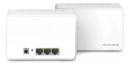 Pack 2 Roteadores Halo H80X Mesh Wifi6 Branco Mercusys