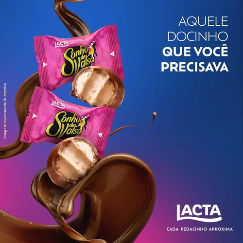 Pacote 1kg Sonho de Valsa wafer