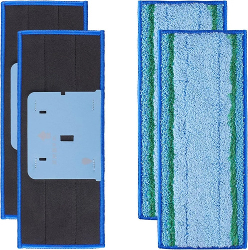 Pacote Com 4 Almofadas Para O Robô Irobot Braava Jet M6 Ulti