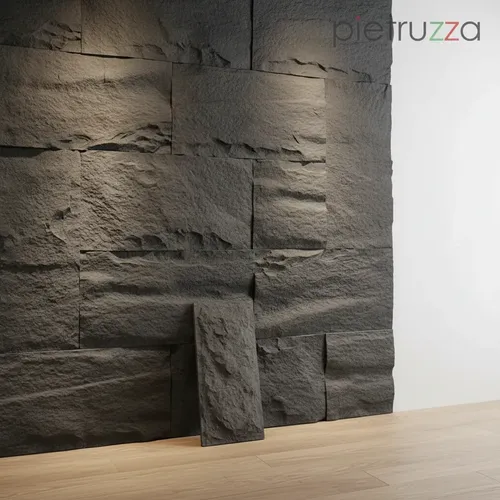 Painel Pedra Falsa Pu 3d Pietruzza - Rocha Leve - 3,5cm Esp