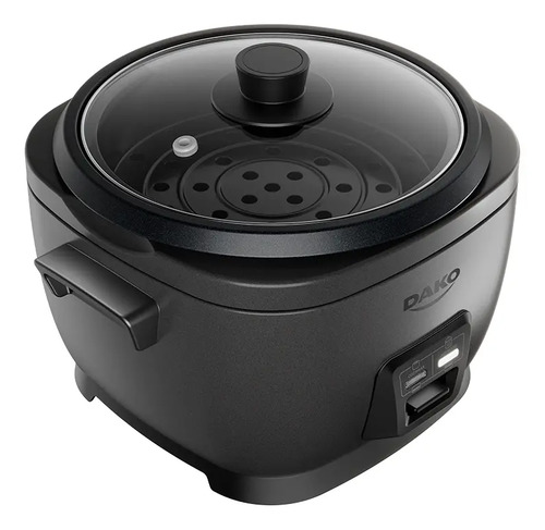 Panela De Arroz Elétrica Dako 700w Com 4 L 10 Xícaras Cinza Cor Cinza-escuro Frequência 60 Hz