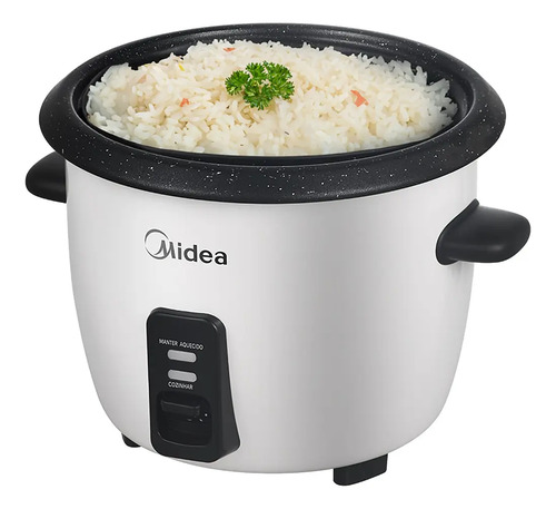 Panela de arroz eletrica midea 7 xicaras cozimento a vapor c