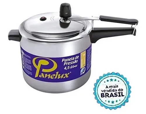 Panela De Pressão 4,5litros Panelux A Mais Vendida Do Brasil