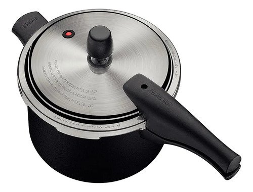 Panela de pressao antiaderente tramontina vancouver 45l cor
