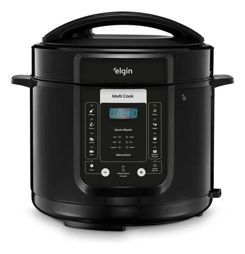 Panela de pressao digital multi cook 5l 900w elgin cor preto
