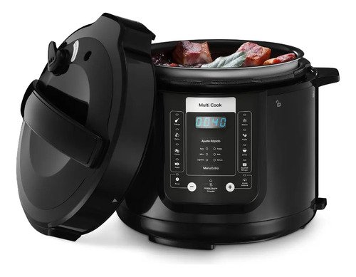 Panela De Pressão Digital Multi Cook 5l 900w Elgin Cor Preto Frequência 60 Hz