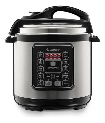 Panela de pressao eletrica 1100w eletrozon elt 808 de 6 litr