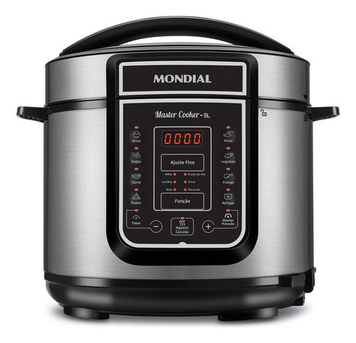 Panela de pressao eletrica digital 5l mondial 900w pe 38 1