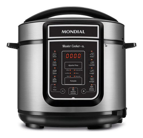 Panela de pressao eletrica digital 5l mondial 900w pe 38