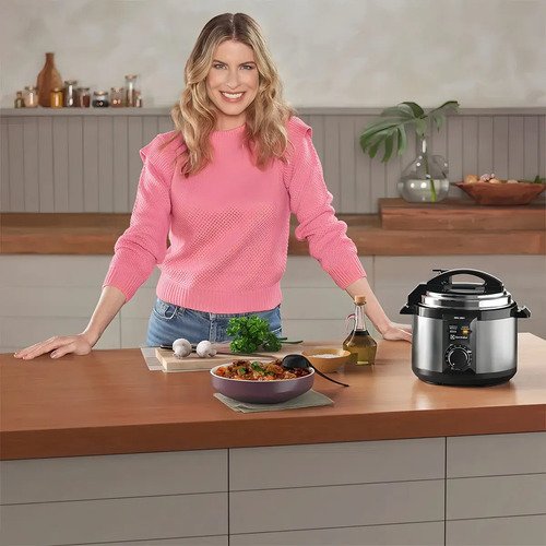 Panela De Pressão Elétrica Electrolux Pce15 3 Litros Cor Inox Preta