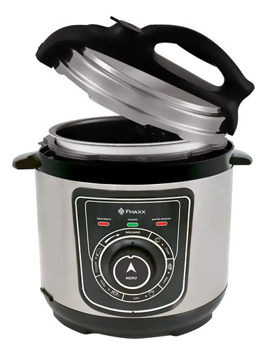 Panela De Pressão Elétrica Fmaxx Chef 4 Litros 800w Prateado 60hz