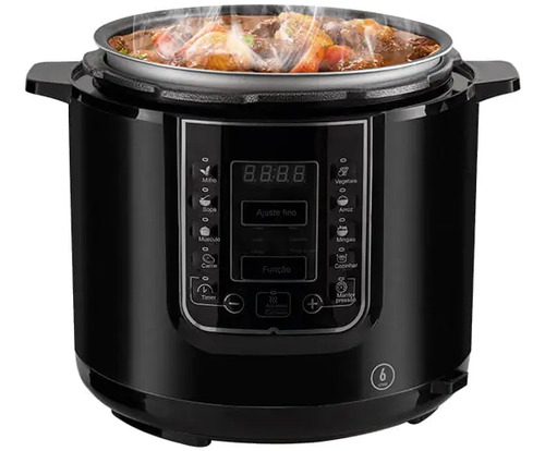Panela De Pressão Elétrica Philco Ppp01p 6L