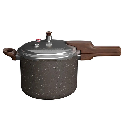 Panela de pressao fechamento externo presscook grafito 68l