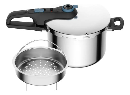 Panela de pressao rochedo inox trendy 6 litros fechamento ex