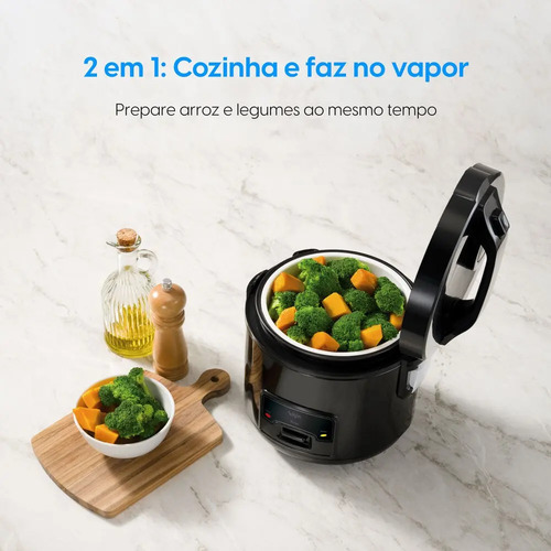 Panela Elétrica De Arroz Rizzo Elgin 5 Xícaras, 400w