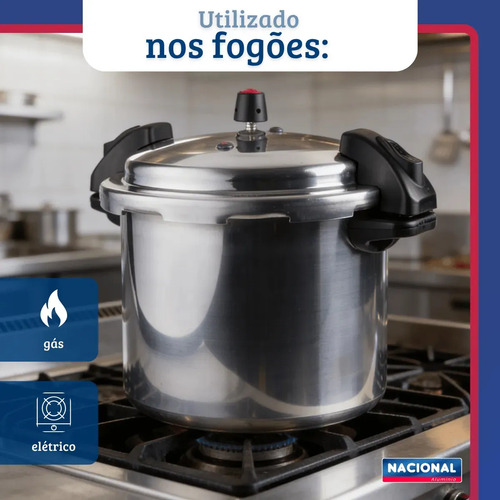 Panela Pressão Fechamento Externo Profissional 15L Nacional
