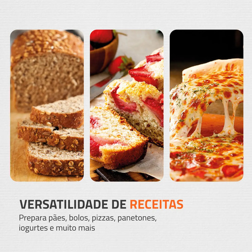 Panificadora Automática Master Bread Mondial 700W NPF-53
