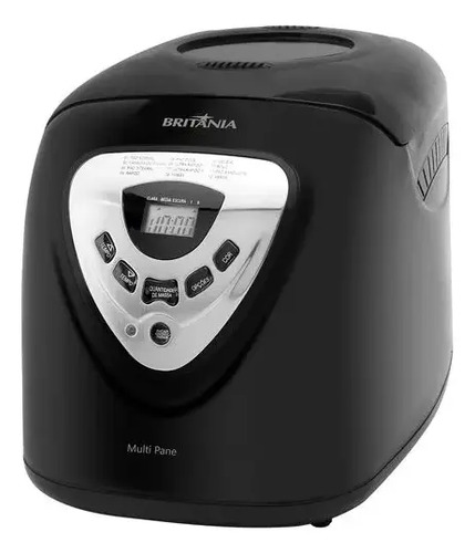 Panificadora Multipane 12P Com Função Timer e Antiaderente Potência de 550W Cor Preto Britânia