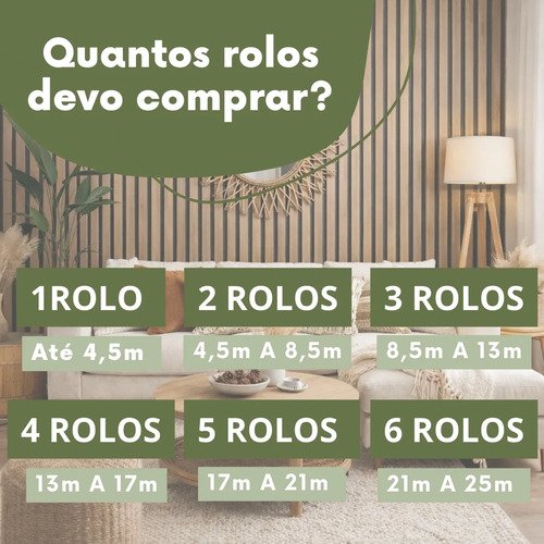 Papel De Parede Madeira Adesivo Ripado 10 Metros Lavável 3d