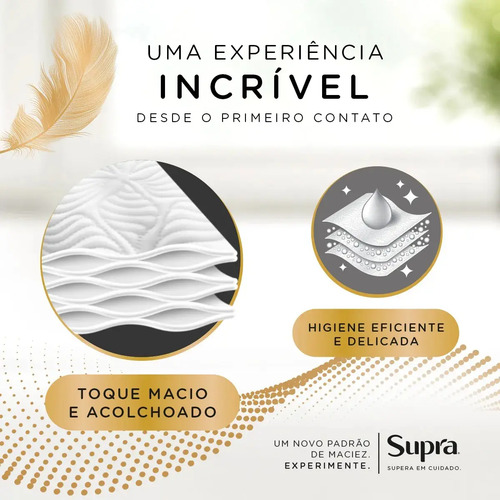 Papel Higiênico Supra Folha Tripla 24 Rolos