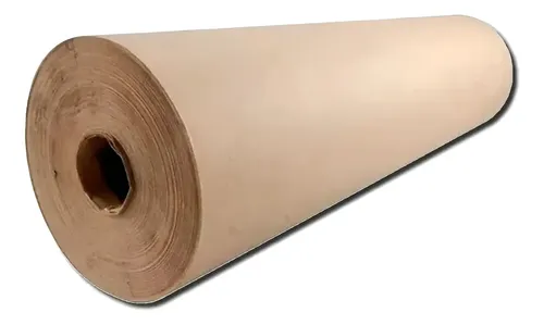 Papel pardo semi kraft bobina 80cm 15kg embalagem 250mts