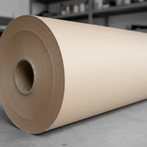 Papel Pardo Semi Kraft Bobina 80cm 15kg Embalagem - 250mts