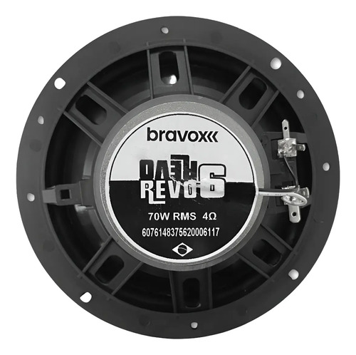 Par Alto-falante Bravox Revo 6 280w 4 Ohms 140w Rms