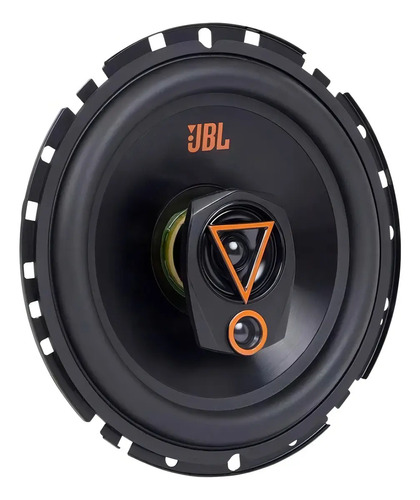 Par alto falante JBL multisystem 6TRMS80 Triaxial 6 Pol 160w cor preto