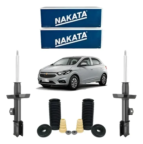 Par amortecedor dianteiro onix prisma spin nakata coxim