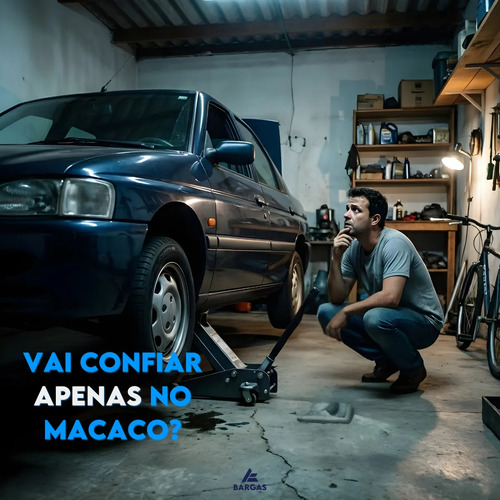 Par Cavalete Carro Automotivo Bargas 2t Veículos De Passeio