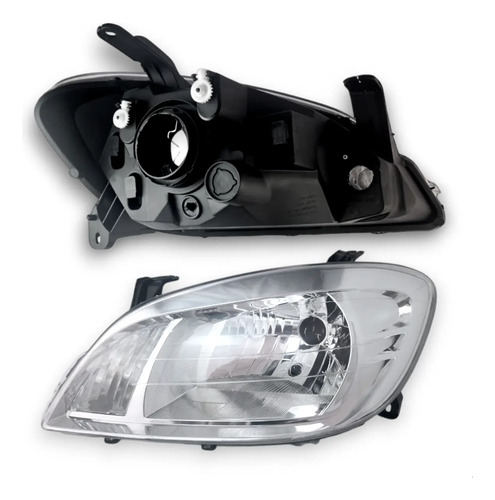 Par Farol Celta 2007 A 2015 Prisma 2006 A 2012 Cromado