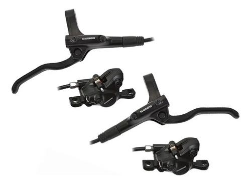 Par freio hidraulico shimano mt200
