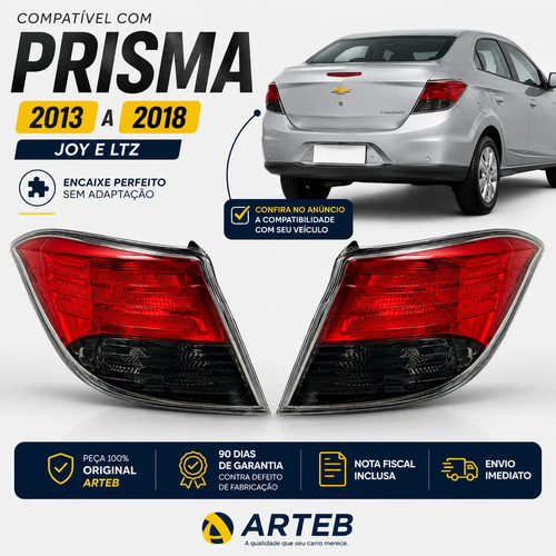 Par Lanterna Original Prisma Fume Ltz 2013 2014 2015 Arteb .