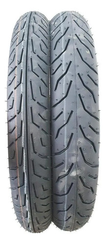Par Pneus Vipal St 600 80/100-18 E 90/90-18 Sem Camara